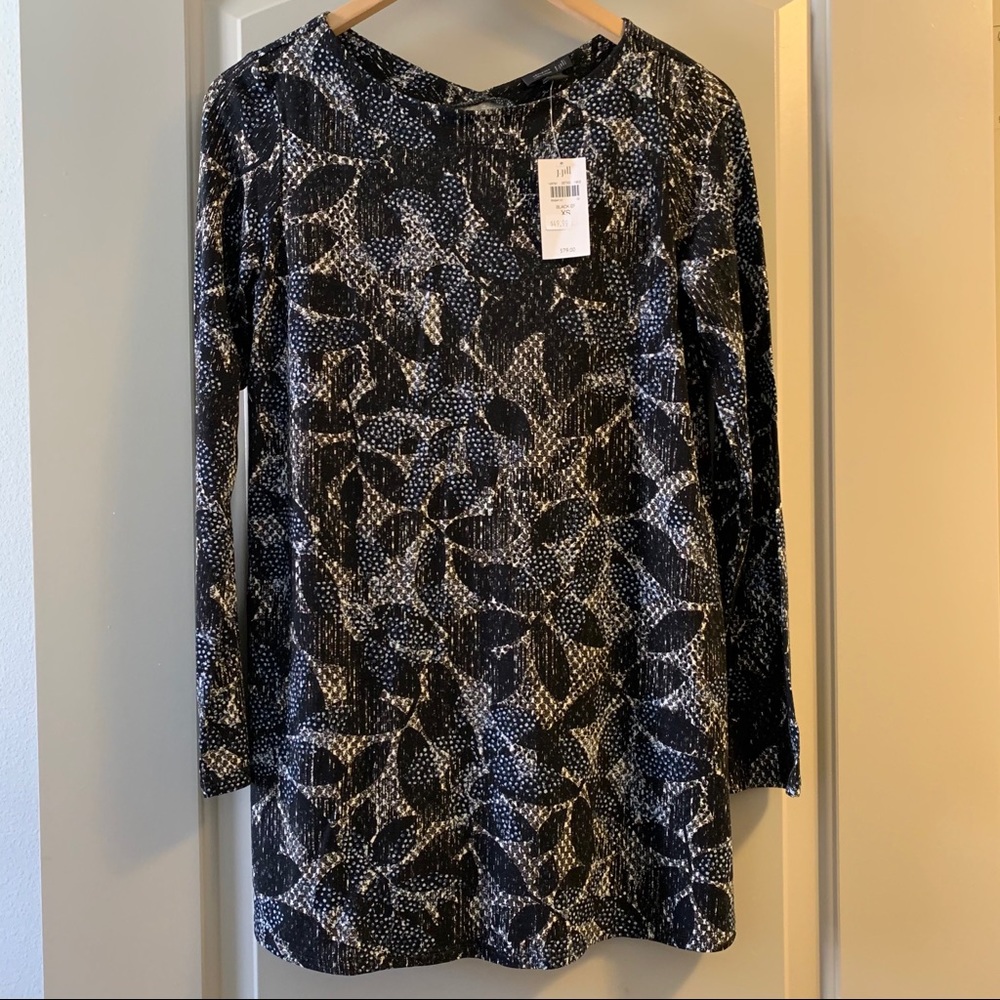 J Jill Tunic Cool Print  XS